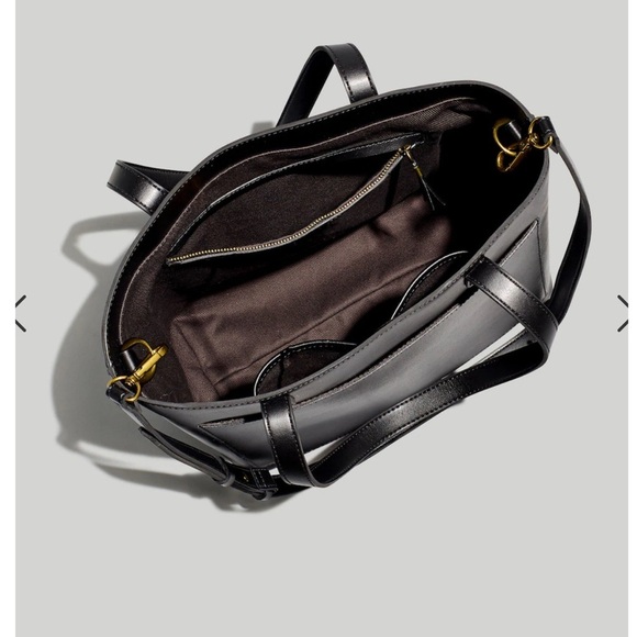 Madewell The Medium Transport Tote: Cactus Faux Leather Edition - Picture 2 of 7